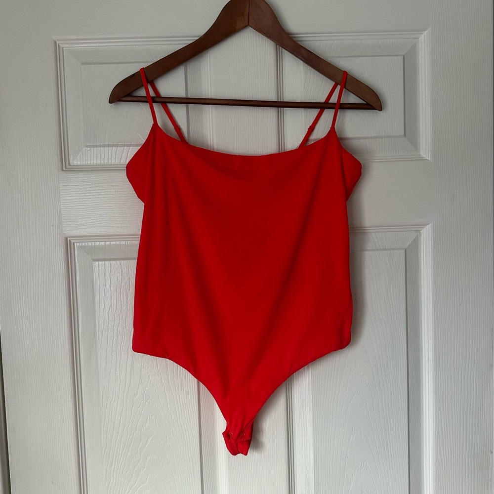 SKIMS Red Bodysuit Size 2x